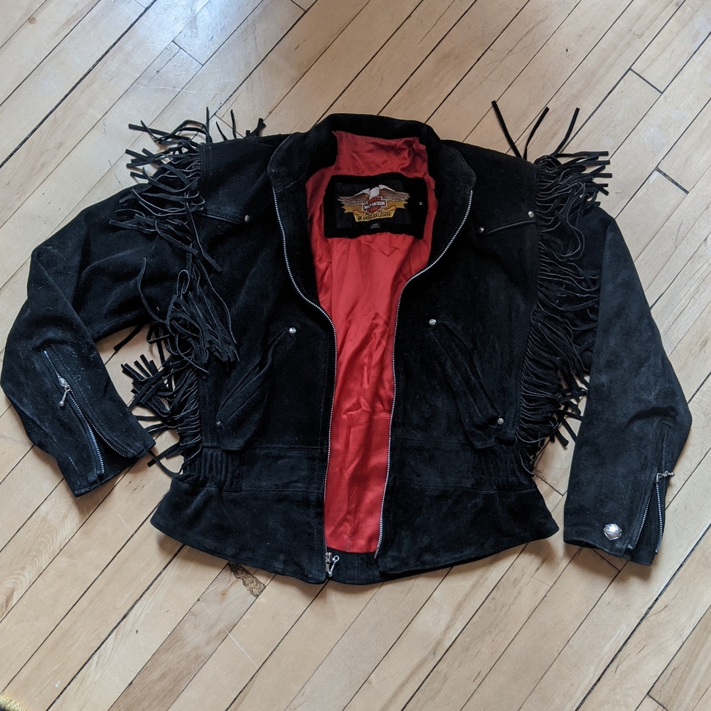Harley Davidson suede jacket